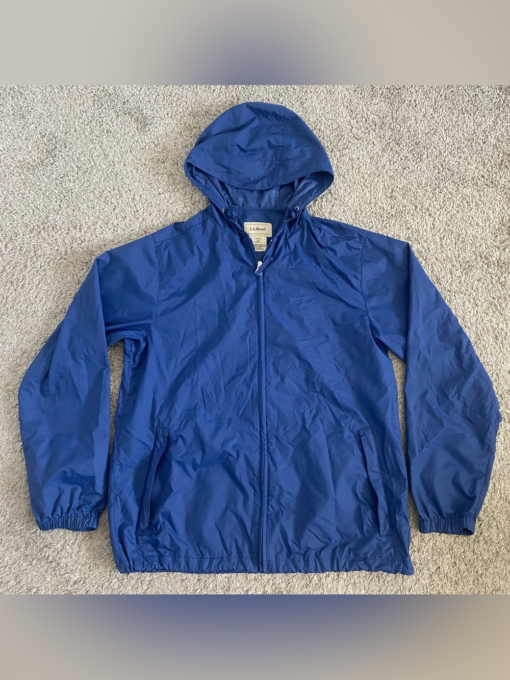 L.L.Bean Lightweight Hooded Jacket - Blue